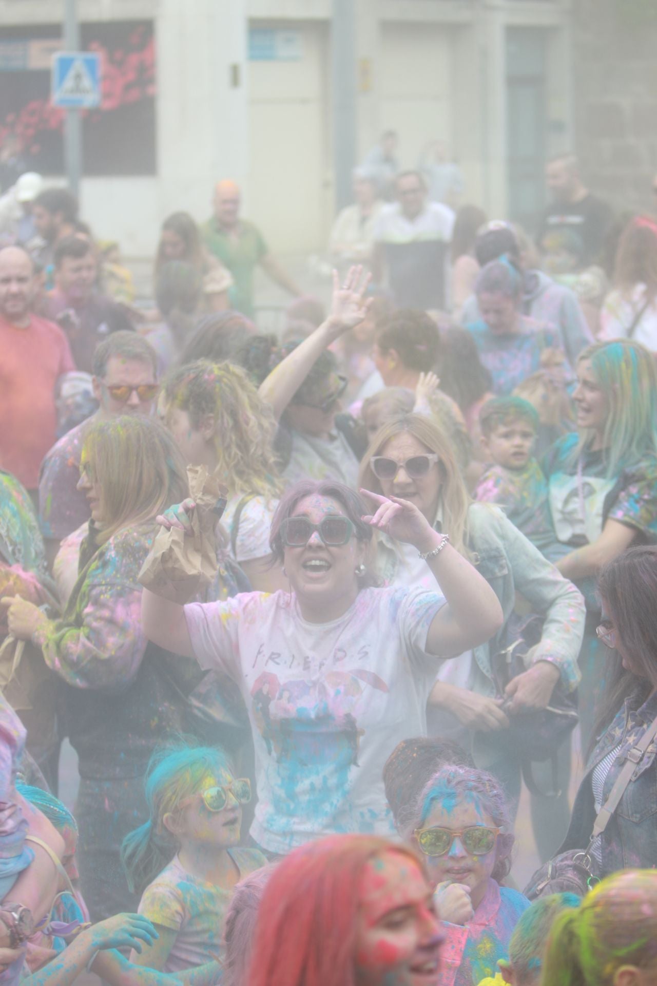 &#039;Foguerina&#039; de colores para toda la familia en Mieres