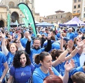Más de 1.500 personas participaron en la marcha por el autismo.