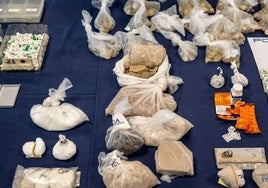 Imagen de archivo de una operación policial contra el narcotráfico.