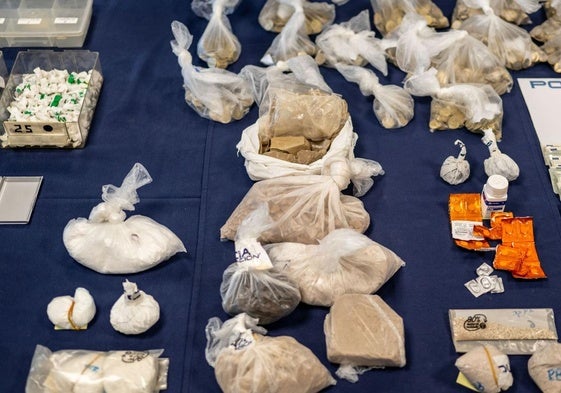 Imagen de archivo de una operación policial contra el narcotráfico.
