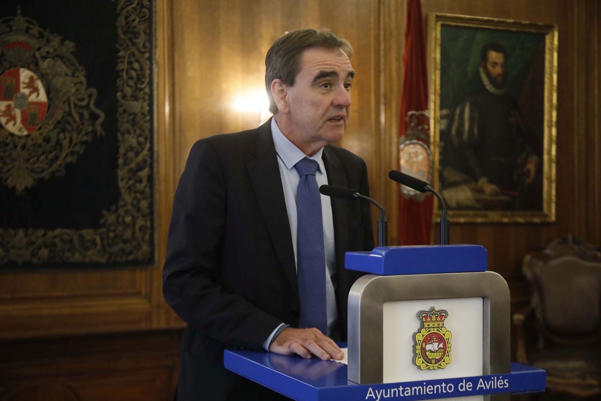 Recepción en el Consistorio a los premios de LA VOZ DE AVILÉS