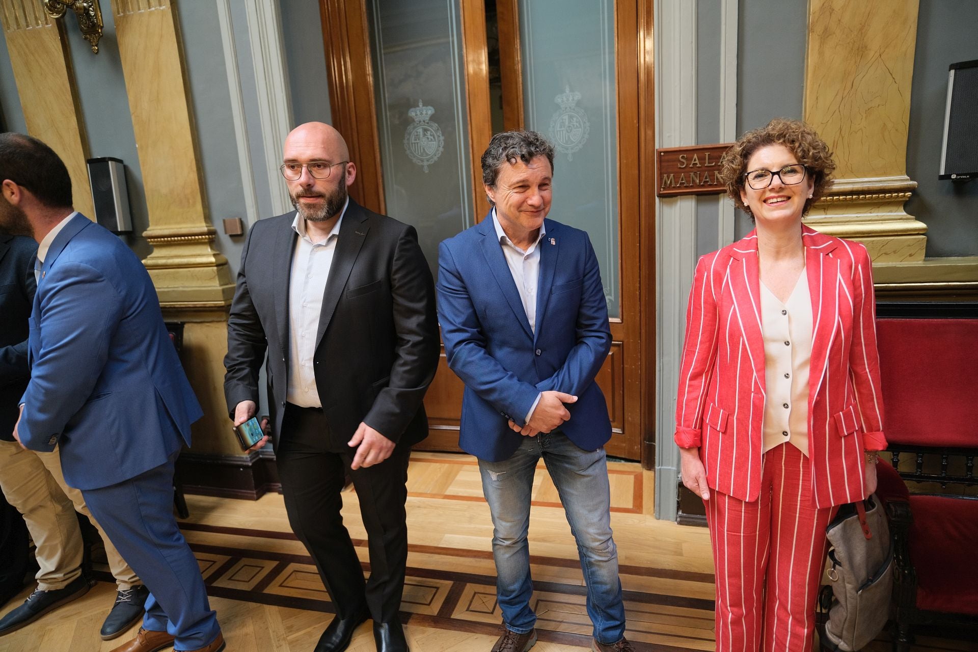Los estudiantes del occidente asturiano visitan el Senado