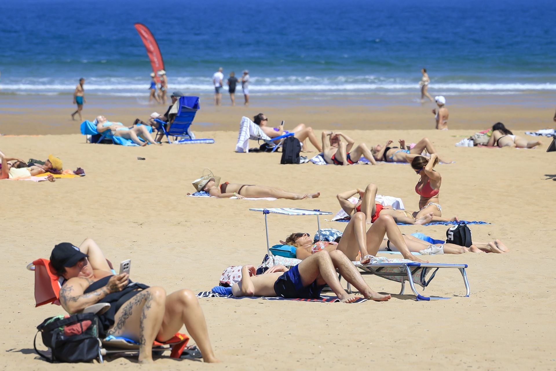 Asturias dice &#039;hola&#039; al calor con termómetros superando los 30 grados