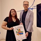 Carol Quaglino y Juan Carlos Guerrero, en la presentación del campeonato.