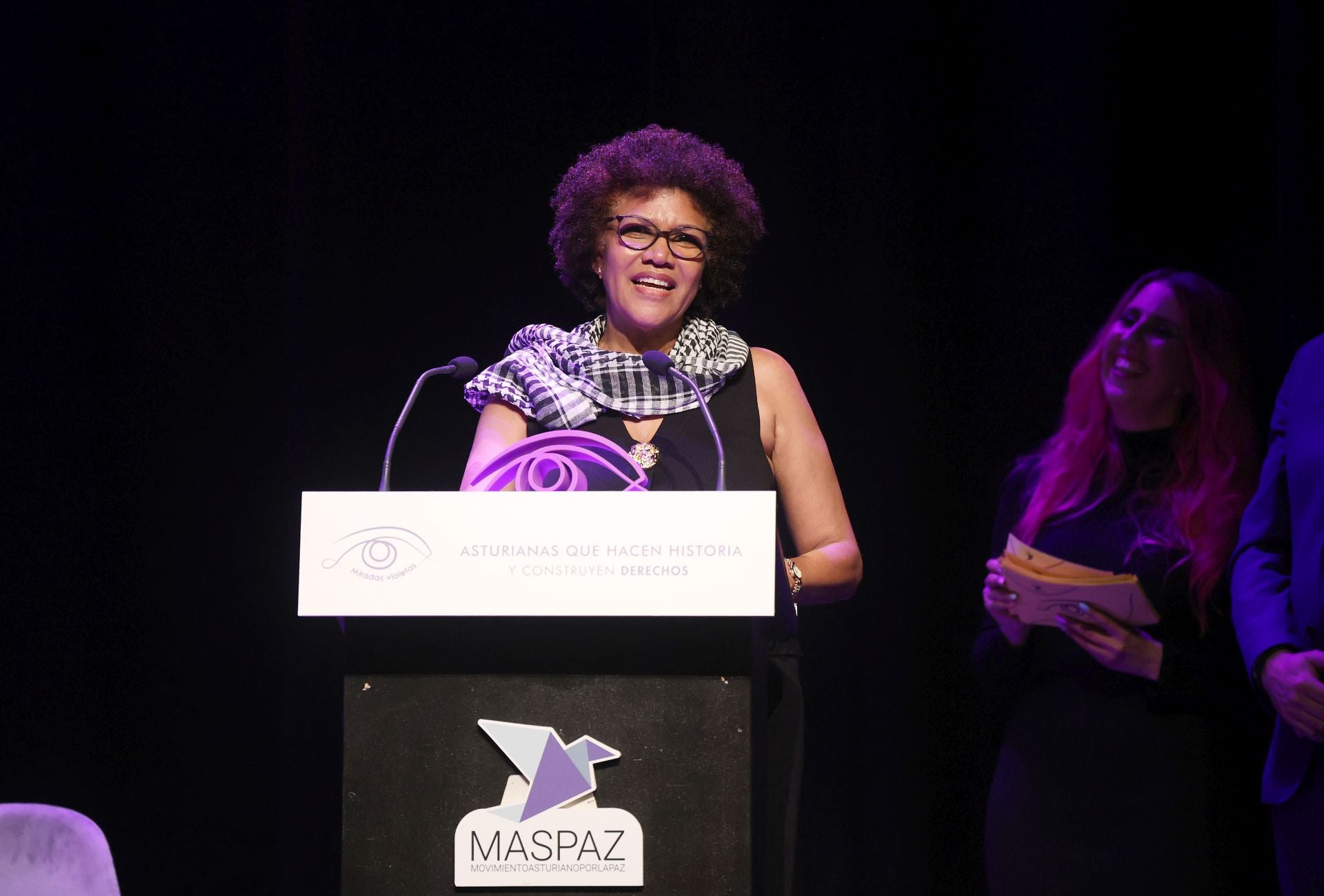 Entrega de premios Miradas Violetas