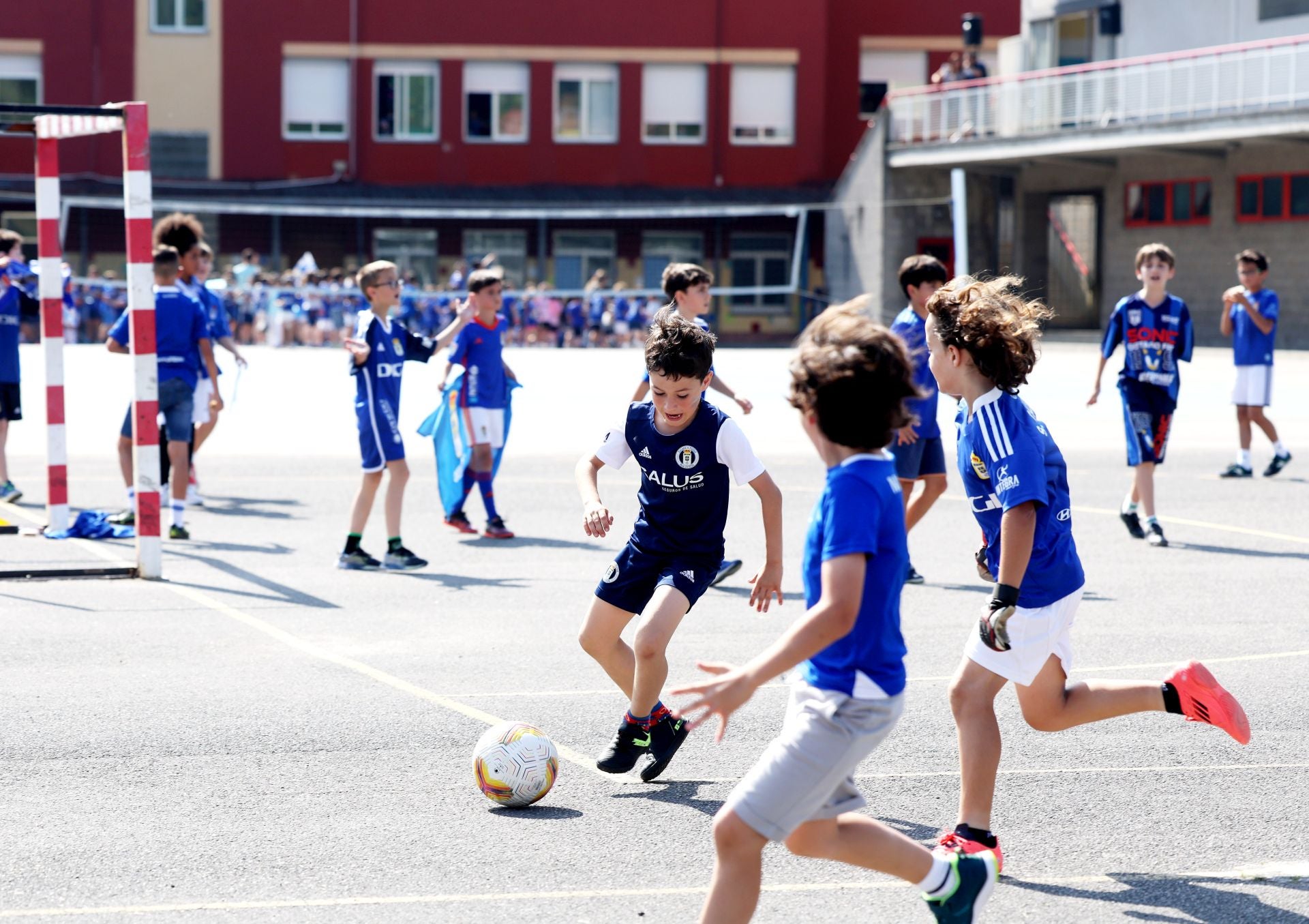 Los escolares creen en el ascenso del Real Oviedo