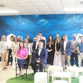 Participantes en la sesión constitutiva del Think Tank de Economía Azul de Gijón.