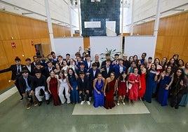 Graduación de alumnos del IES Roces