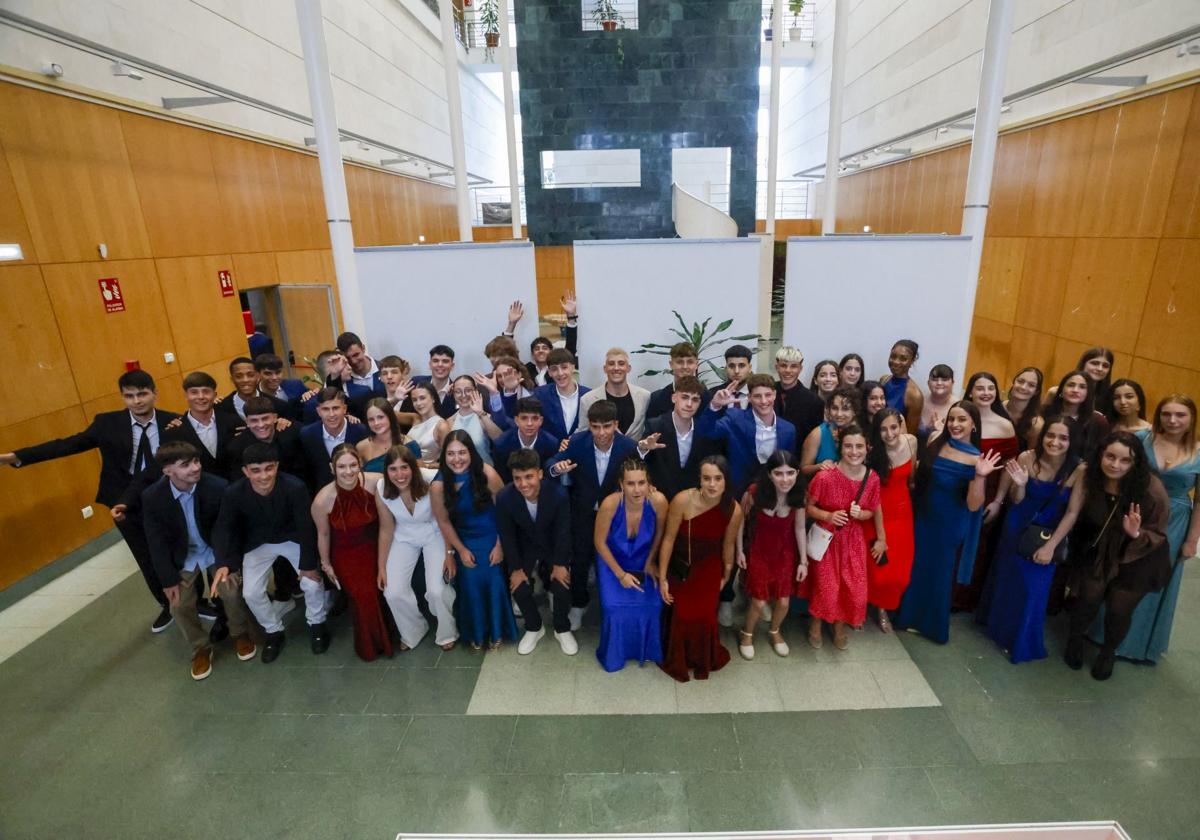 Graduación de alumnos del IES Roces