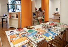 Libros de texto recogidos en una anterior edición del programa.