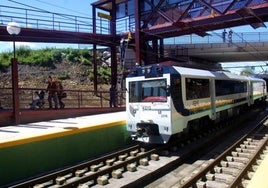 Apeadero en Parque Principado.