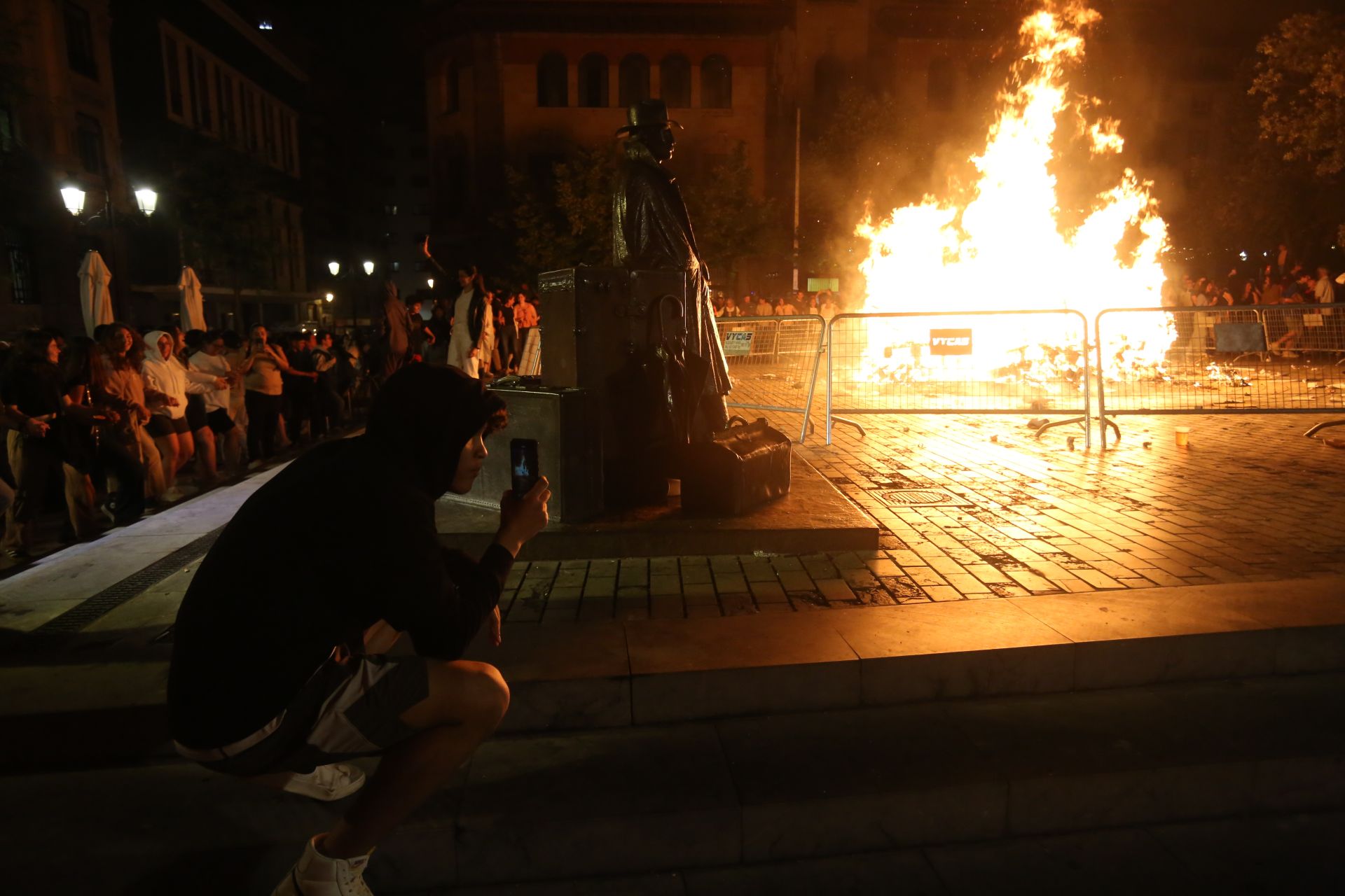 La Noche de San Juan prolonga la fiesta en Oviedo