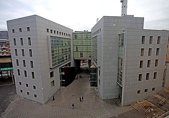 El Palacio de Justicia de Oviedo.