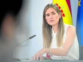 La vicepresidenta y ministra para la Transición Ecológica, Sara Aagesen