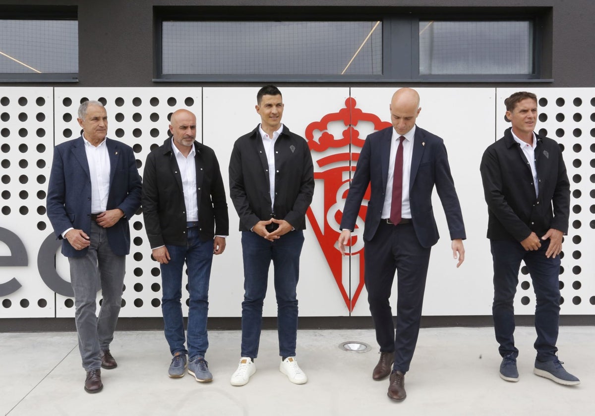 Joaquín, Emilio Gutiérrez, Israel Villaseñor, David Guerra y Felipe Vega-Arango.