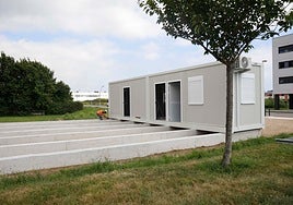 Módulos para el consultorio provisional de Vega-La Camocha.