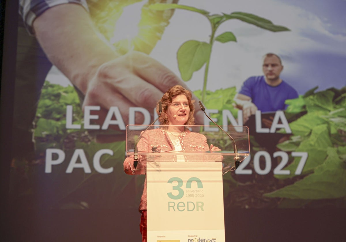 La jefa de planes estratégicos de la PAC para Irlanda, España y Portugal de la UE, Elvira Bakker.