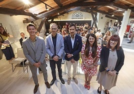 Juan Menéndez, Juan Carlos Guerrero, Natán Fernández, Susana Martínez y Verónica Rodríguez.