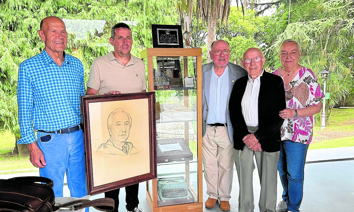 Juan José Morilla, José Ángel Toyos, Carlos Guardado, Eutimio Busta y María Josefa Sanz.