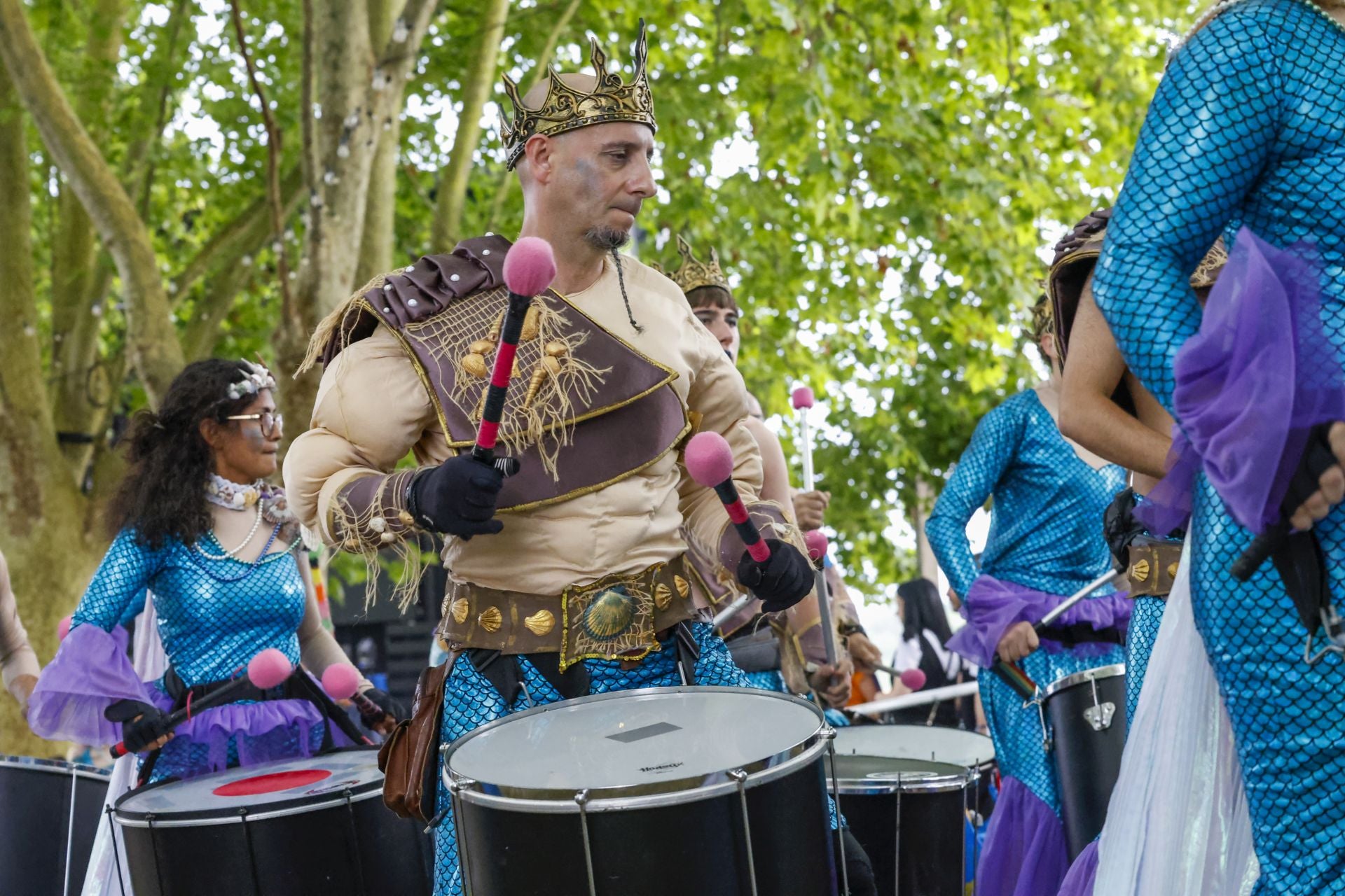 Fotos: Carnaval de verano en las fiestas de Castiello, en Gijón
