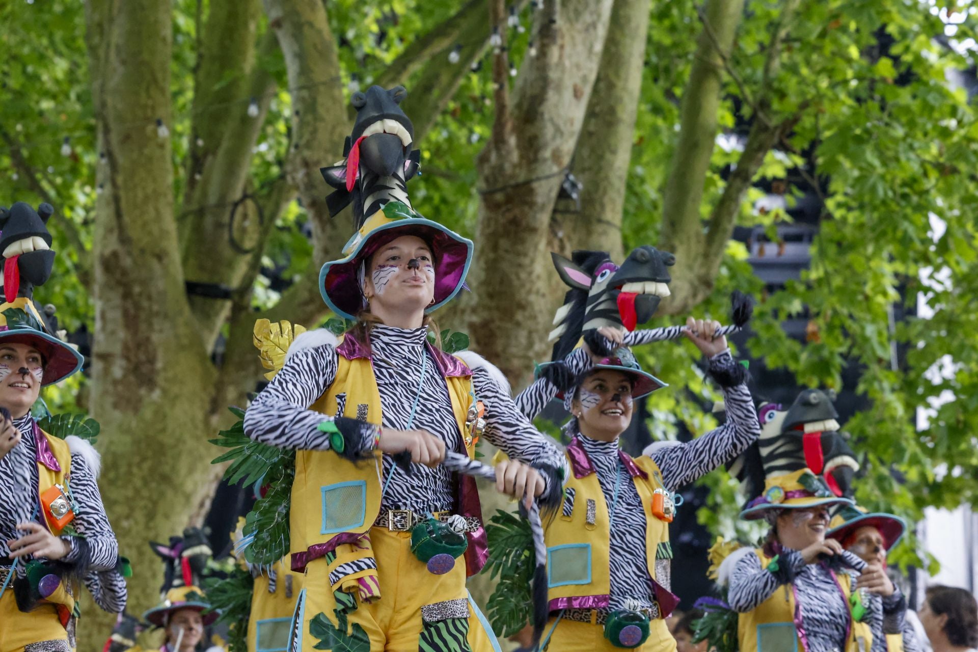 Fotos: Carnaval de verano en las fiestas de Castiello, en Gijón