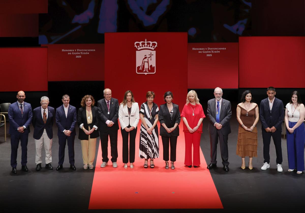Gijón entrega sus medallas