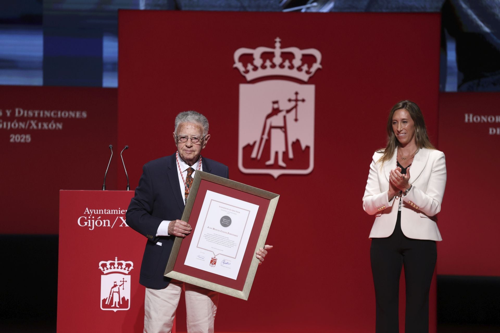 Gijón entrega sus medallas