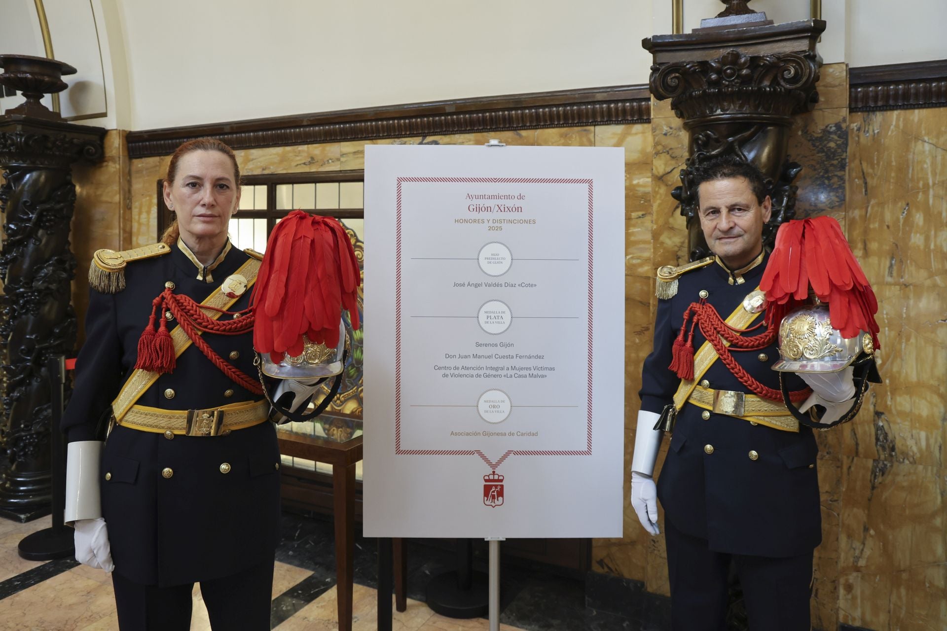 Gijón entrega sus medallas