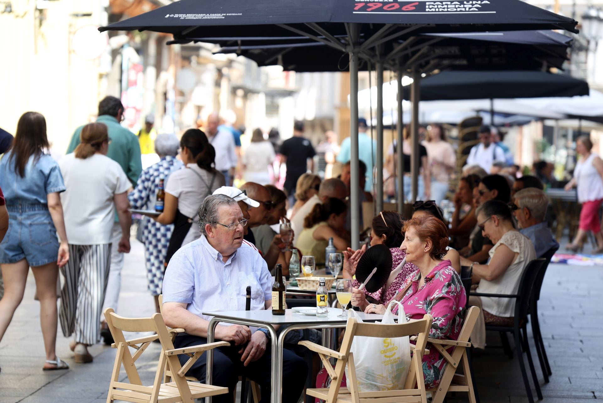 Domingo de agobiante calor: Asturias supera los 36 grados