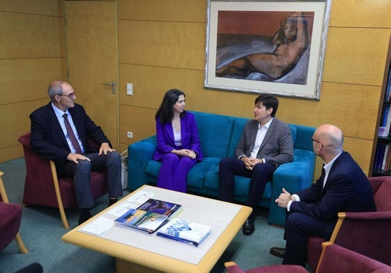 Antonio Guardado, Patricia López, Borja Sánchez e Iván Aitor Lucas.
