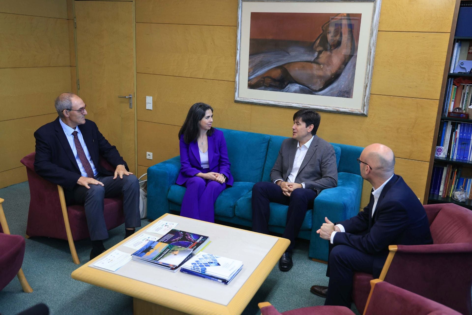 Antonio Guardado, Patricia López, Borja Sánchez e Iván Aitor Lucas.