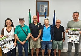 La presentación de la marcha cicloturista que tendrá lugar el domingo.