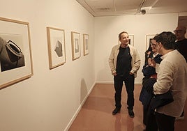 La inauguración de la exposición 'Tiempo y paisaje'.