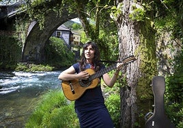 Lorena Álarez actuará en la terraza del Jardín Botánico de Gijón.