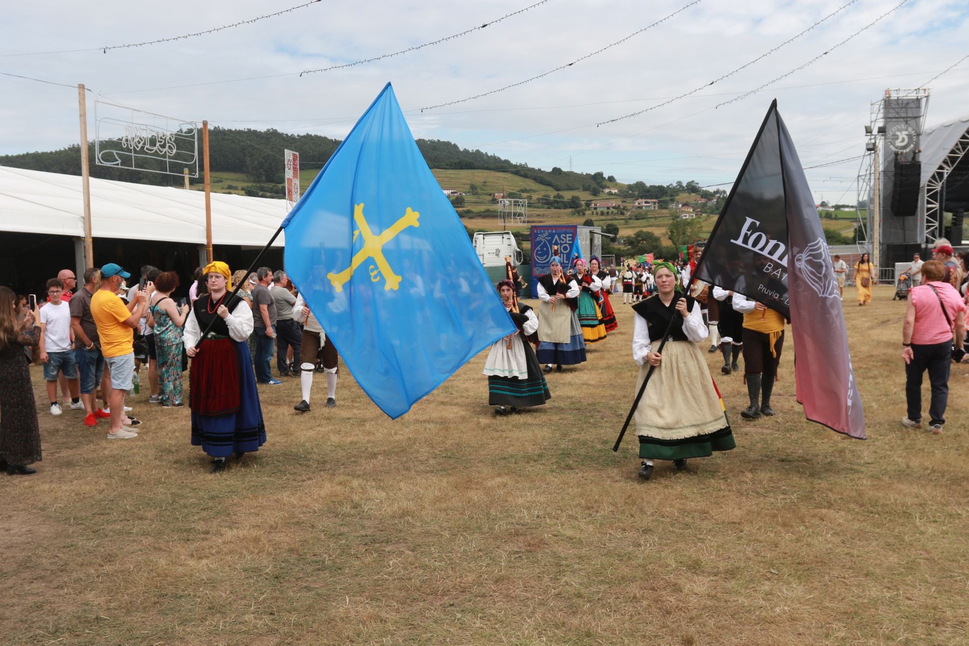 La Llanera más medieval crece con los Exconxuraos