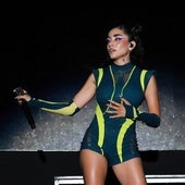 María Becerra en uno de sus conciertos.