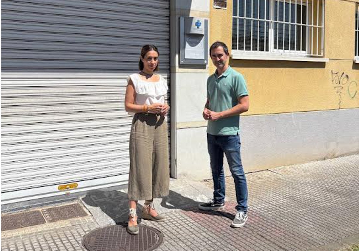 Silvia Tárano y Diego Ruiz de la Peña, en El Berrón.