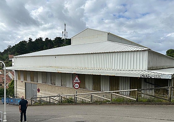 Pabellón de La Atalaya, en Ribadesella.