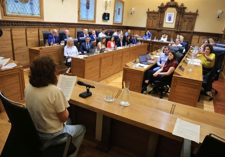 Pleno del Ayuntamiento de Gijón.