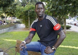 Papagore Ndoye tras su detención en 2019.