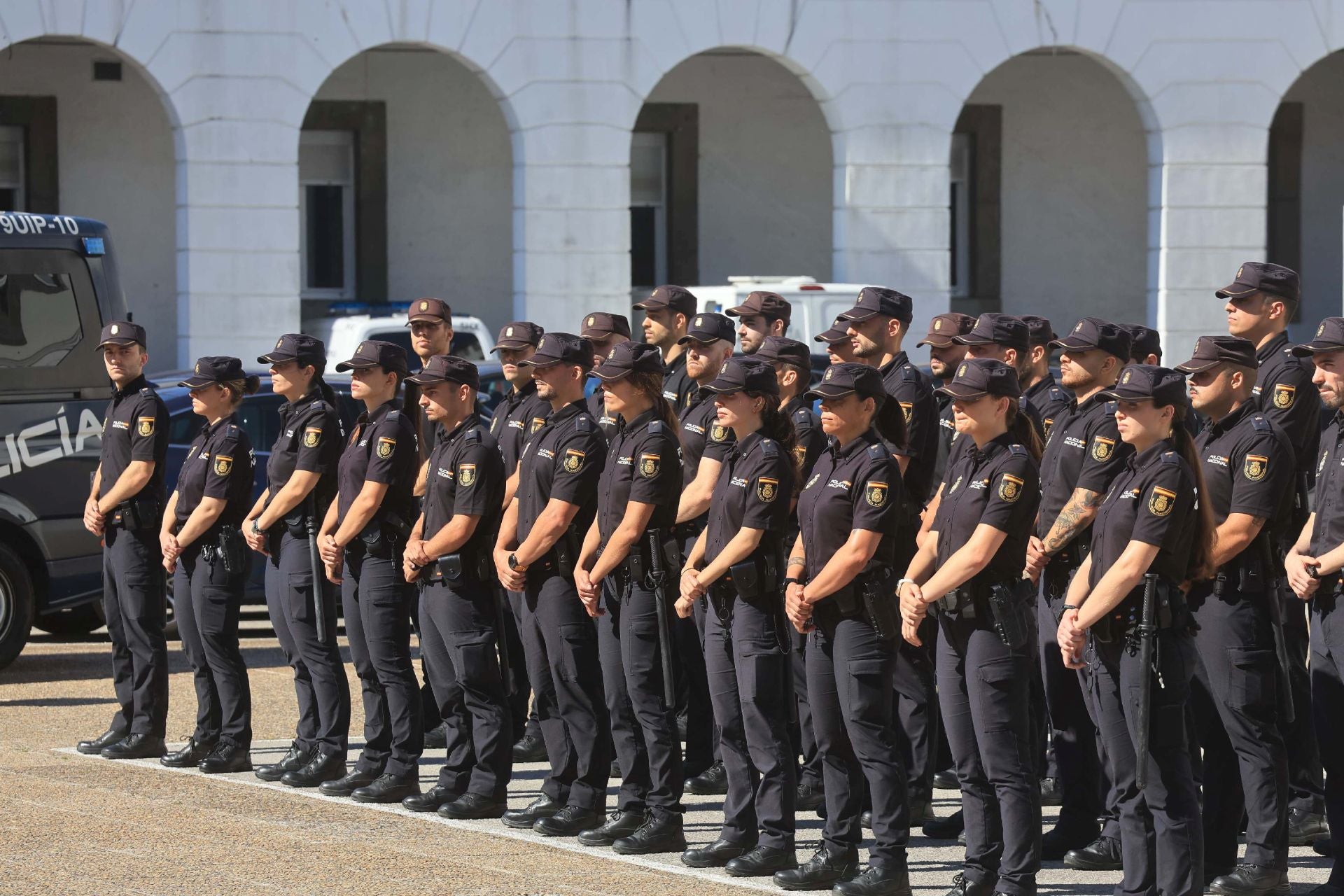 Asturias da la bienvenida a 31 agentes de la Policía Nacional en prácticas