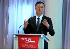 El embajador Yao Jing, en la jornada de EL COMERCIO: «China está totalmente abierta a Asturias»