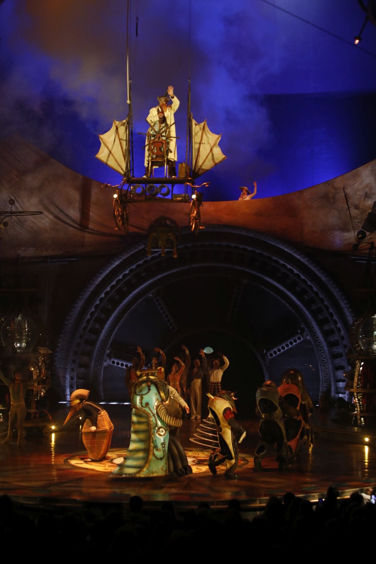Las espectaculares imágenes que deja &#039;Kurios&#039; del Cirque du Soleil en su estreno en Gijón