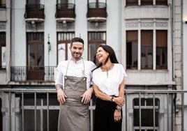 Adrián San Julián e Irache Miranda de Yume.