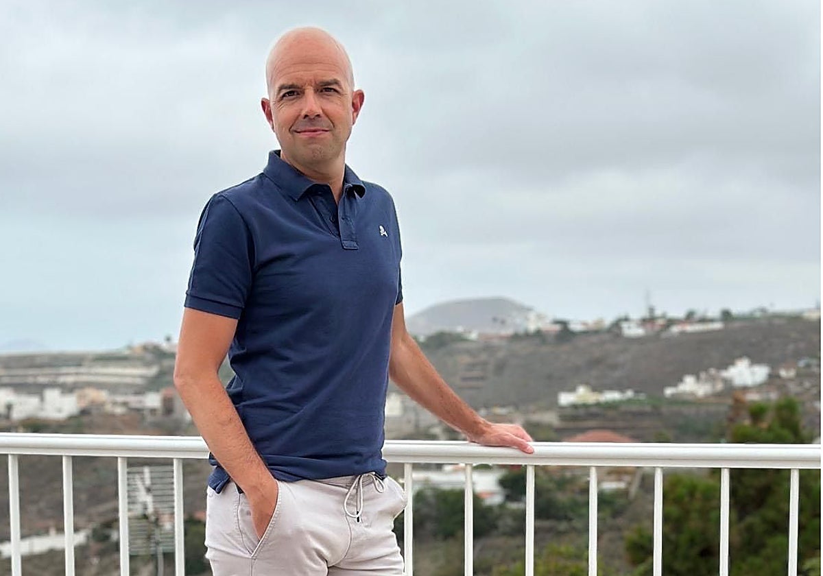 González Fuertes, en Las Palmas, donde ha pasado unos días de vacaciones.