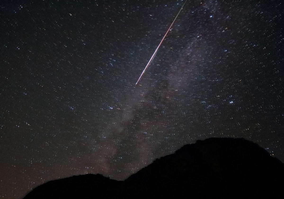 Lluvia de estrellas.