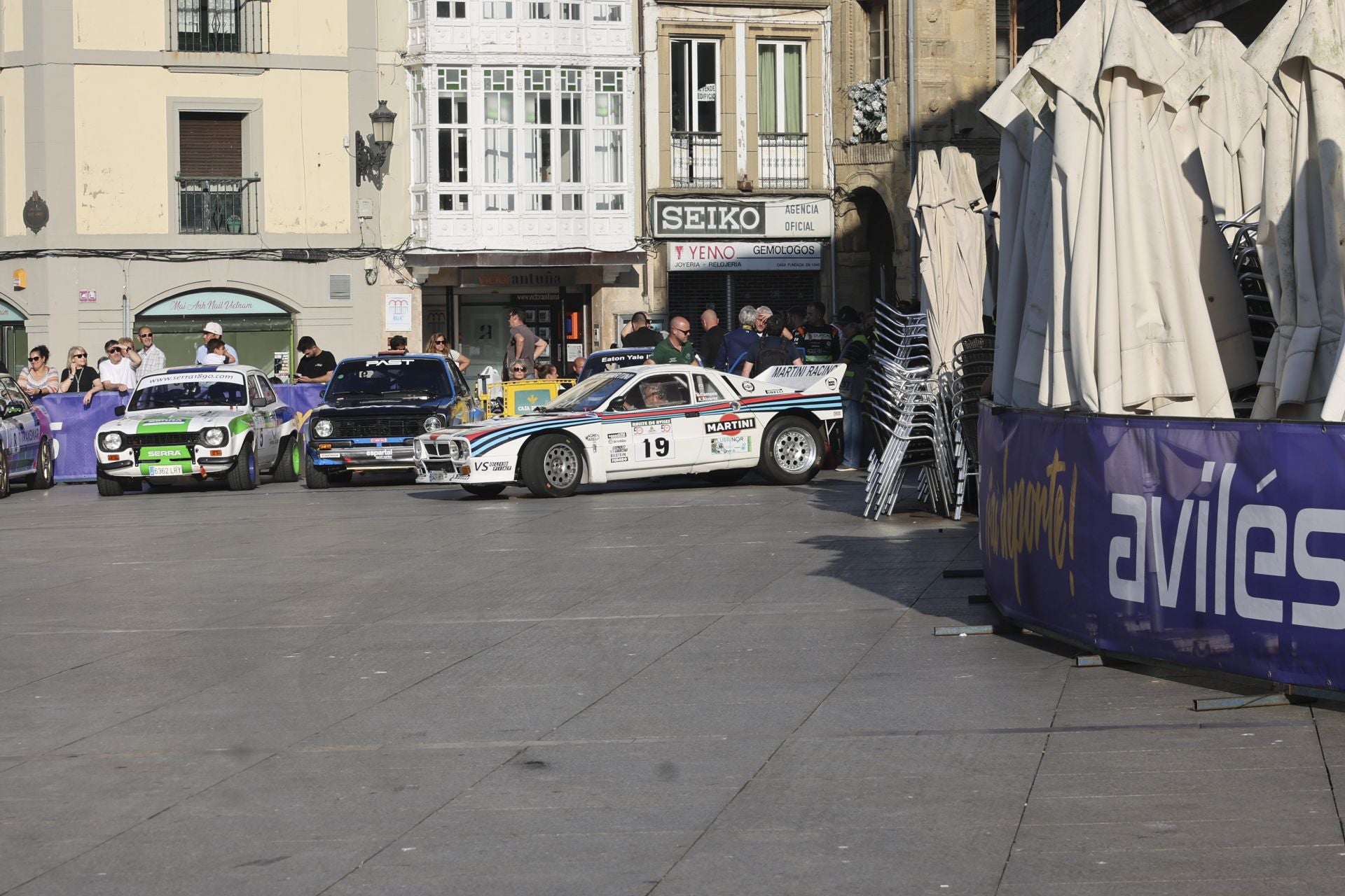 Avilés quema rueda: las fotos que deja el Rallye Histórico