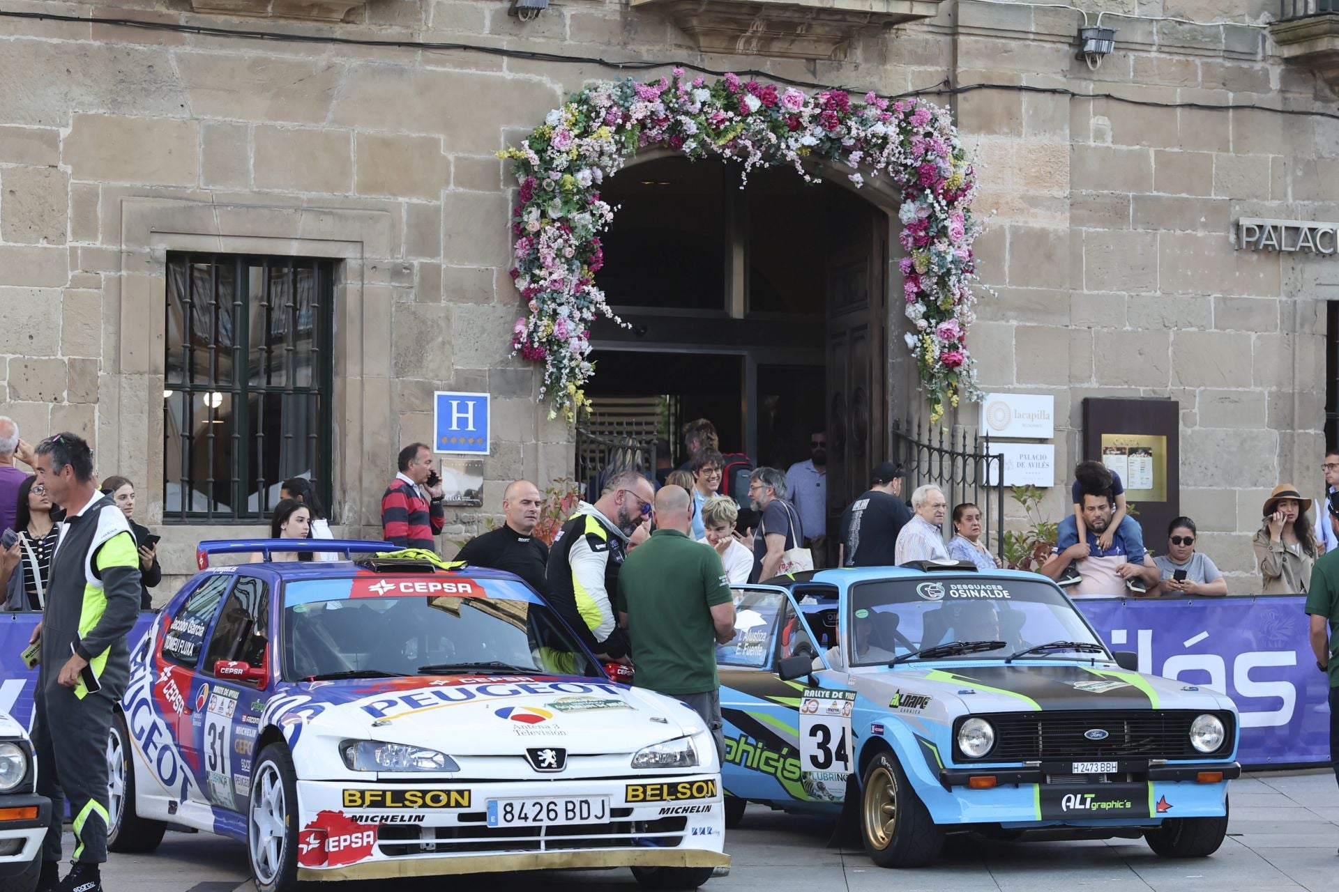 Avilés quema rueda: las fotos que deja el Rallye Histórico