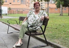 La alcaldesa de barrio de La Corredoria, Maite Orozco.
