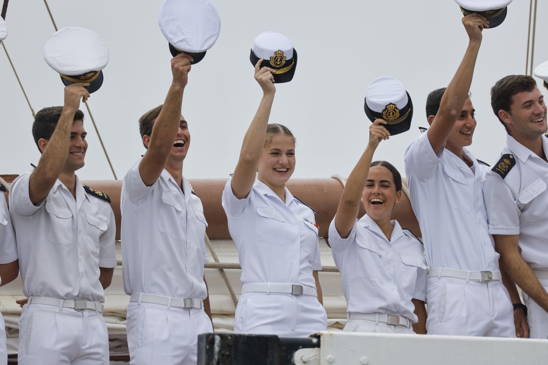 Fotos: la Princesa Leonor termina su formación en el Juan Sebastián de &#039;Elcano&#039;